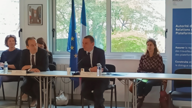 Lancement du dialogue social dans le secteur des VTC : Olivier Dussopt s’adresse aux représentants des travailleurs et à ceux des plateformes en amont de la première réunion de négociation collective